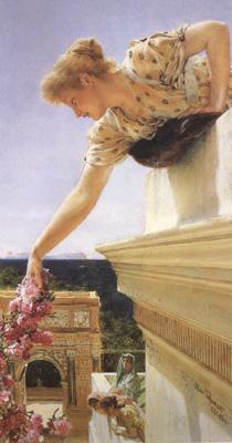 Alma-Tadema, Sir Lawrence God speed ! (mk24) oil painting picture